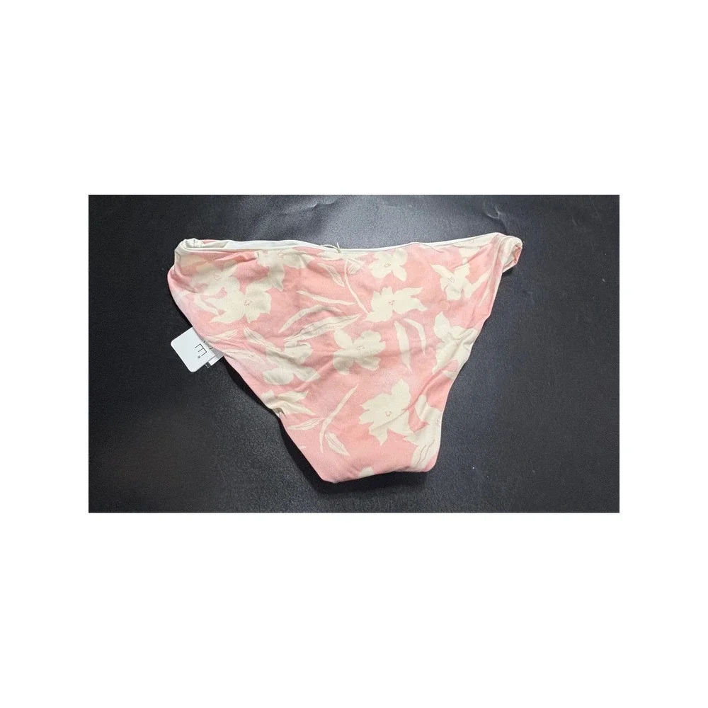 L*Space Sandy Bottom Full Bikini Bottoms Pink Floral LSSNF20P S NEW